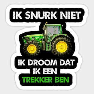 Tractor Sticker